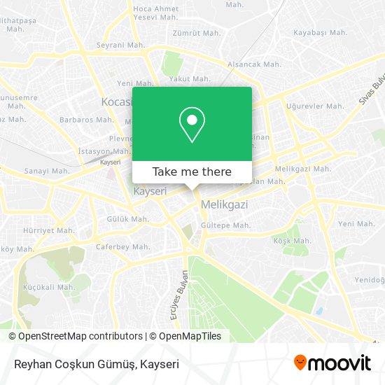 Reyhan Coşkun Gümüş map