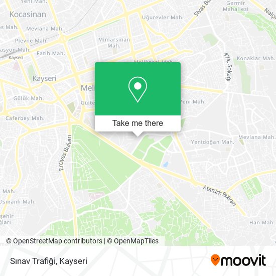 Sınav Trafiği map