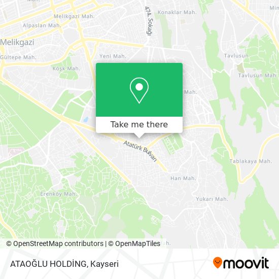 ATAOĞLU HOLDİNG map