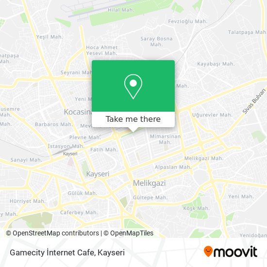 Gamecity İnternet Cafe map