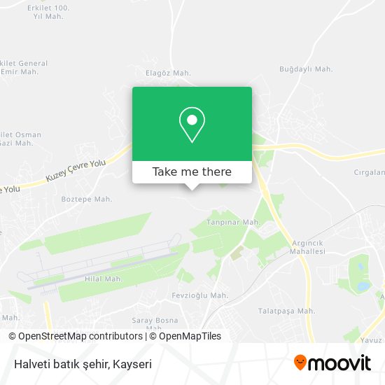 Halveti batık şehir map