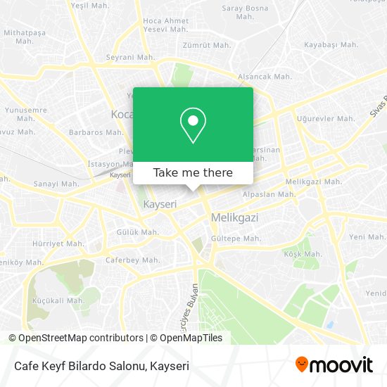Cafe Keyf Bilardo Salonu map