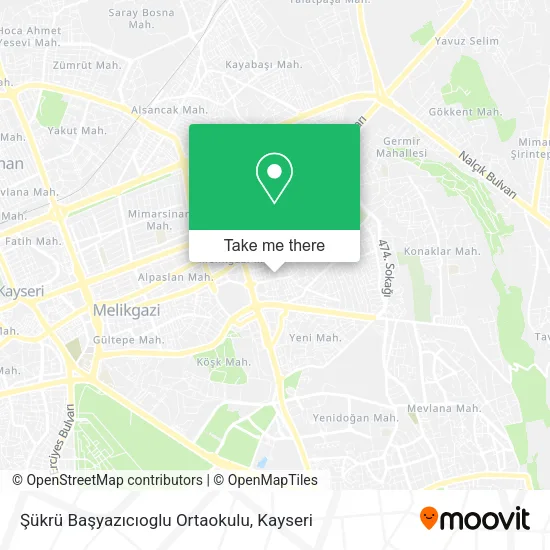 Şükrü Başyazıcıoglu Ortaokulu map