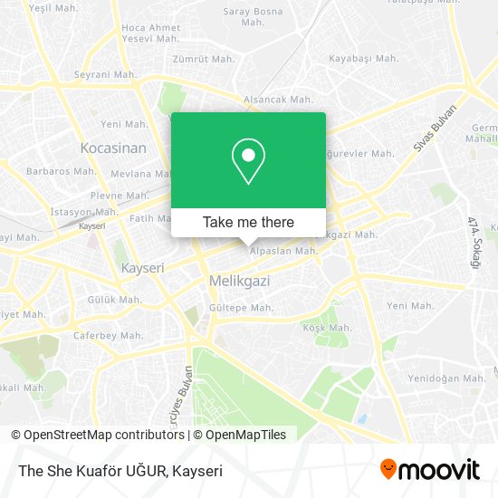 The She Kuaför UĞUR map