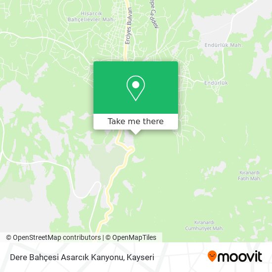 Dere Bahçesi Asarcık Kanyonu map