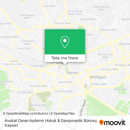 Avukat Ceren Aydemir Hukuk & Danışmanlık Bürosu map
