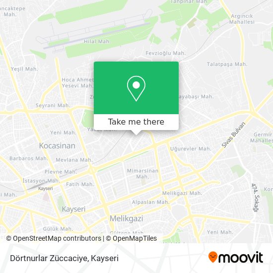 Dörtnurlar Züccaciye map