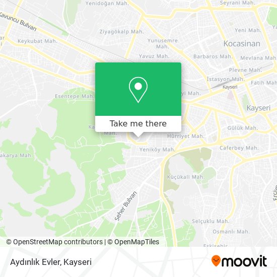 Aydınlık Evler map