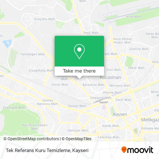 Tek Referans Kuru Temizleme map