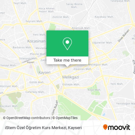 iStem Özel Öğretim Kurs Merkezi map