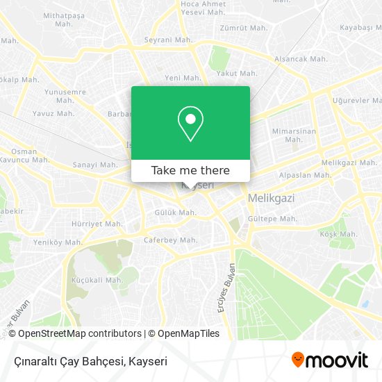Çınaraltı Çay Bahçesi map