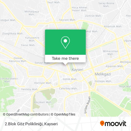 2.Blok Göz Polikliniği map