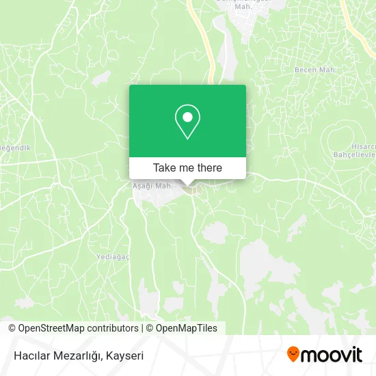 Hacılar Mezarlığı map