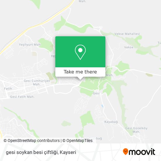 gesi soykan besi çiftliği map