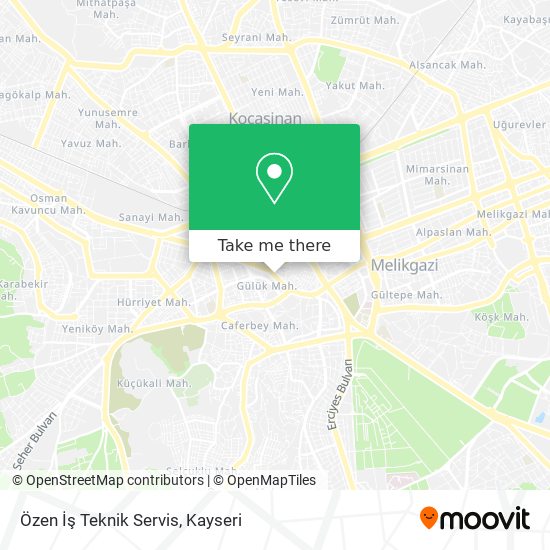 Özen İş Teknik Servis map