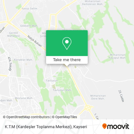 K.T.M (Kardeşler Toplanma Merkezi) map