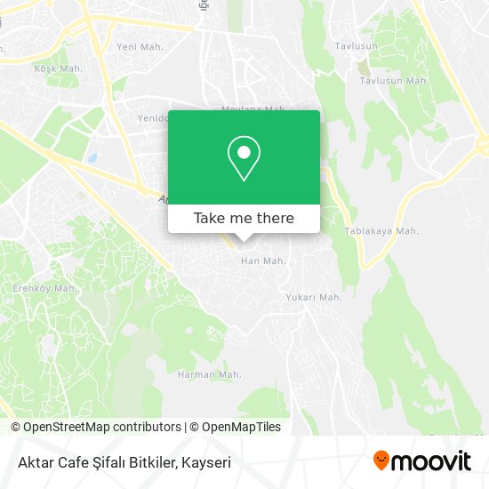 Aktar Cafe Şifalı Bitkiler map