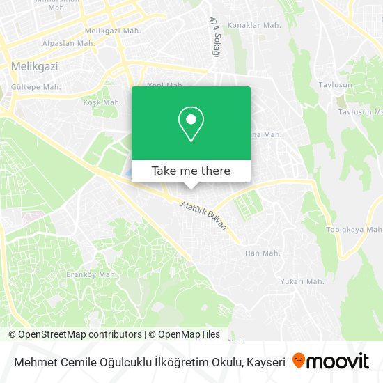 Mehmet Cemile Oğulcuklu İlköğretim Okulu map