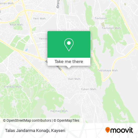 Talas Jandarma Konağı map