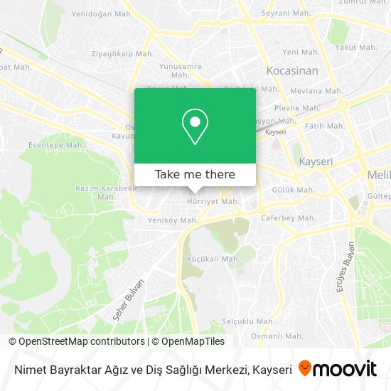 Nimet Bayraktar Ağız ve Diş Sağlığı Merkezi map
