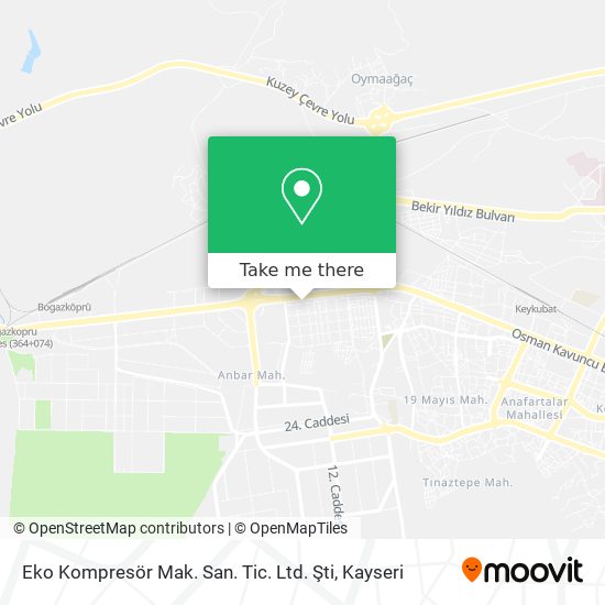 Eko Kompresör Mak. San. Tic. Ltd. Şti map