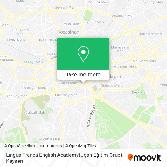 Lingua Franca English Academy(Uçan Eğitim Grup) map