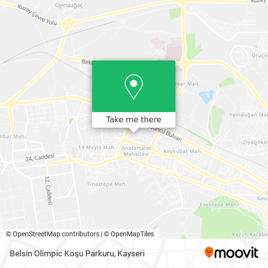 Belsin Olimpic Koşu Parkuru map