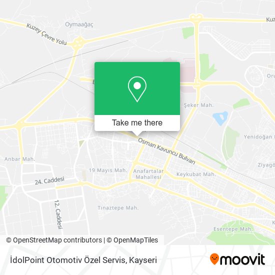 İdolPoint Otomotiv Özel Servis map