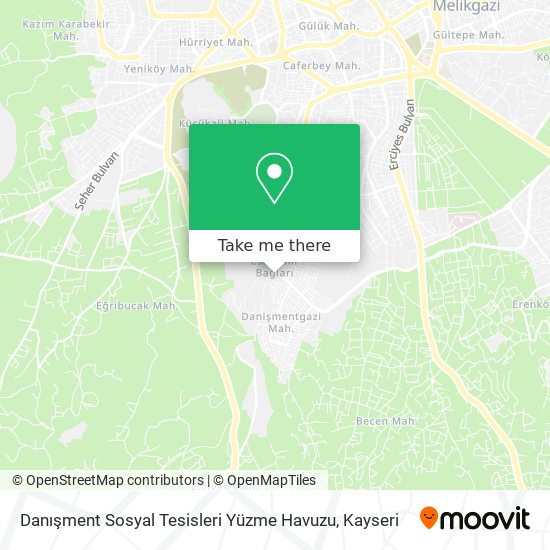 Danışment Sosyal Tesisleri Yüzme Havuzu map