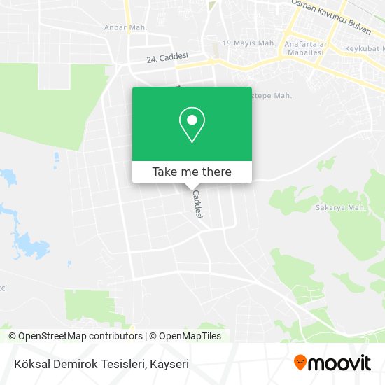 Köksal  Demirok Tesisleri map