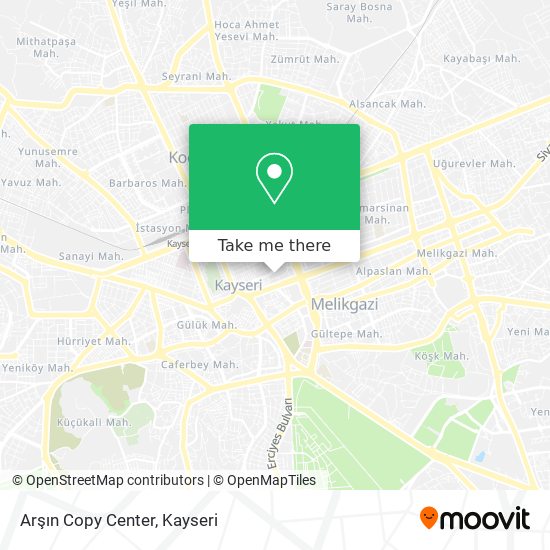 Arşın Copy Center map