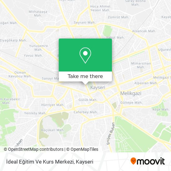 İdeal Eğitim Ve Kurs Merkezi map