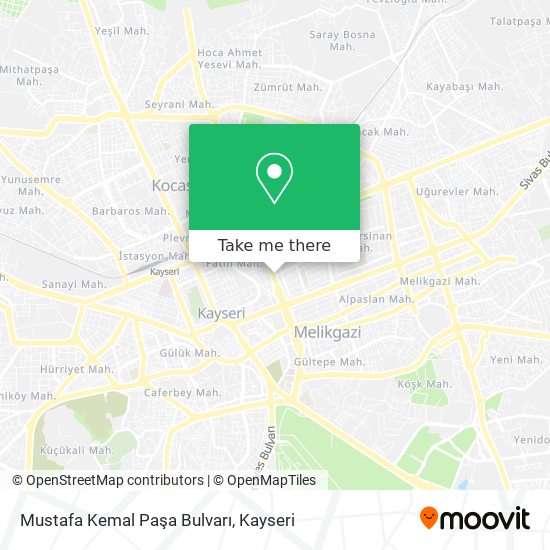 Mustafa Kemal Paşa Bulvarı map