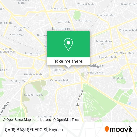 ÇARŞIBAŞI ŞEKERCİSİ map