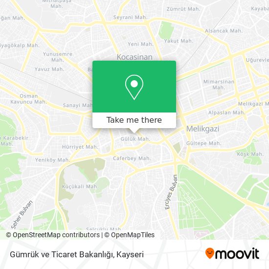 Gümrük ve Ticaret Bakanlığı map