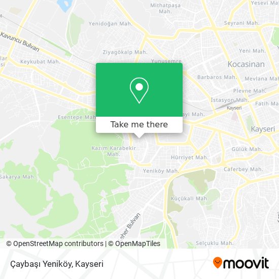 Çaybaşı Yeniköy map