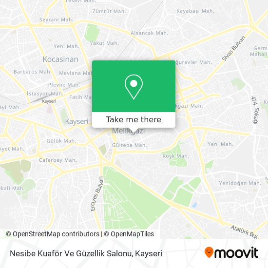 Nesibe Kuaför Ve Güzellik Salonu map