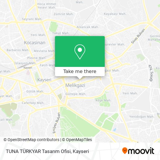 TUNA TÜRKYAR Tasarım Ofisi map