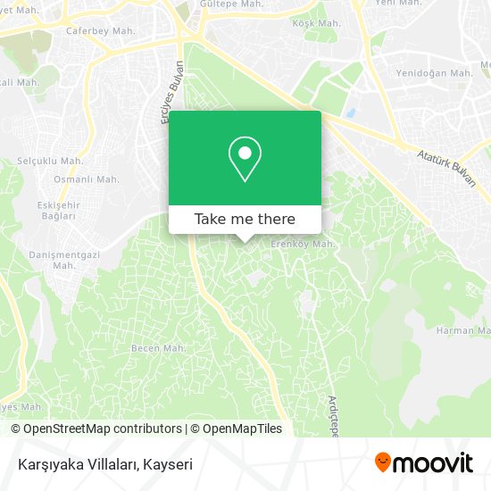 Karşıyaka Villaları map