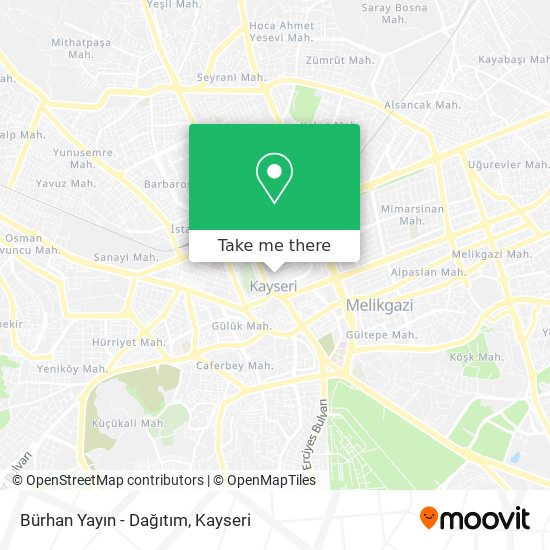 Bürhan Yayın - Dağıtım map