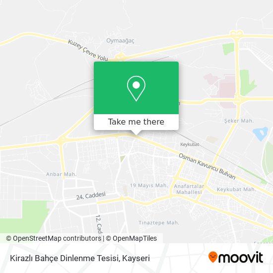 Kirazlı Bahçe Dinlenme Tesisi map