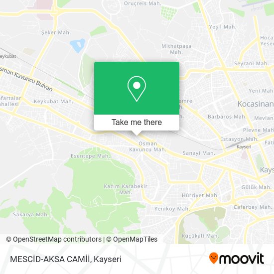 MESCİD-AKSA CAMİİ map