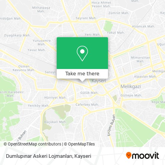 Dumlupınar Askeri Lojmanları map