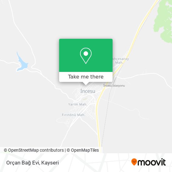 Orçan Bağ Evi map