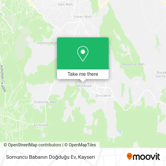 Somuncu Babanın Doğduğu Ev map
