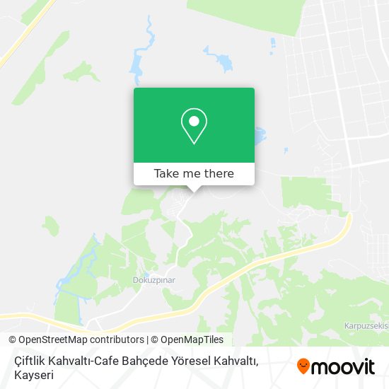 Çiftlik Kahvaltı-Cafe Bahçede Yöresel Kahvaltı map