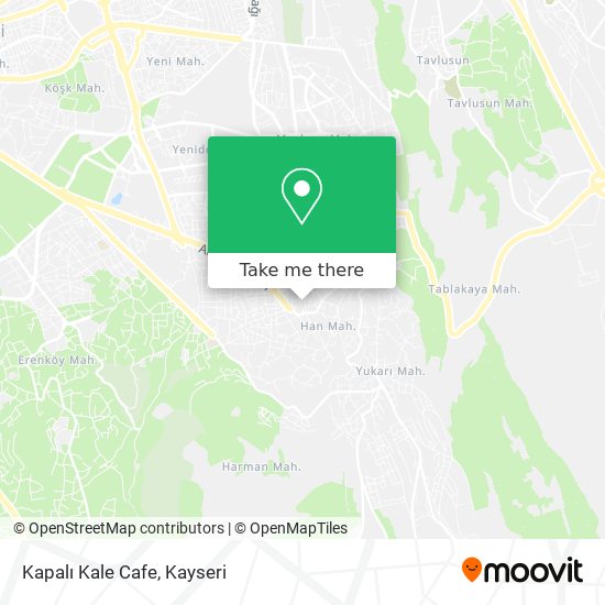 Kapalı Kale Cafe map