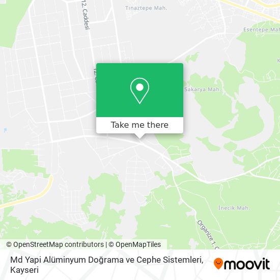 Md Yapi Alüminyum Doğrama ve Cephe Sistemleri map