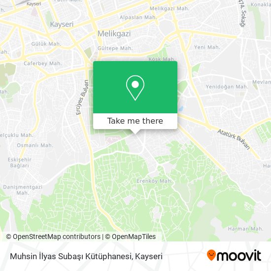 Muhsin İlyas Subaşı Kütüphanesi map