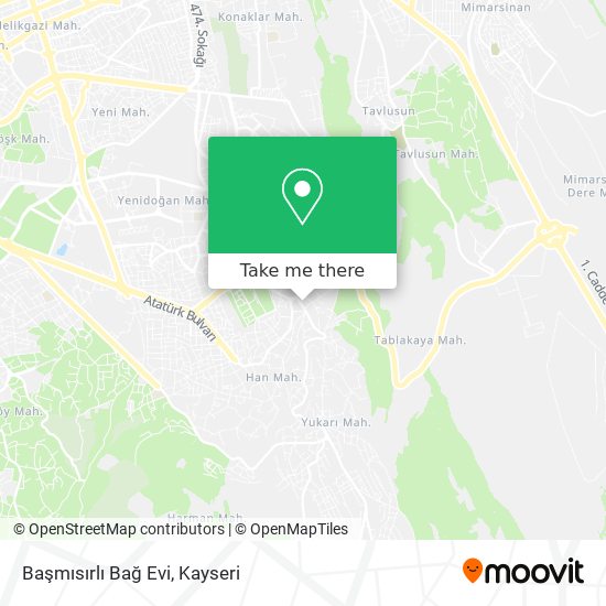 Başmısırlı Bağ Evi map